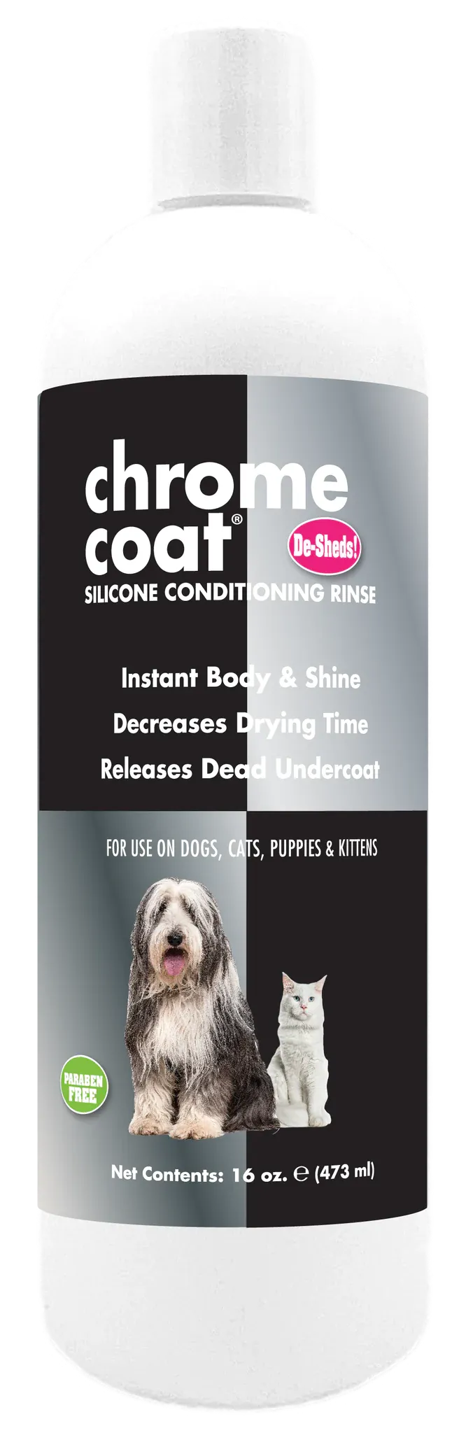 Chrome Coat Silicone Pet Conditioning Rinse