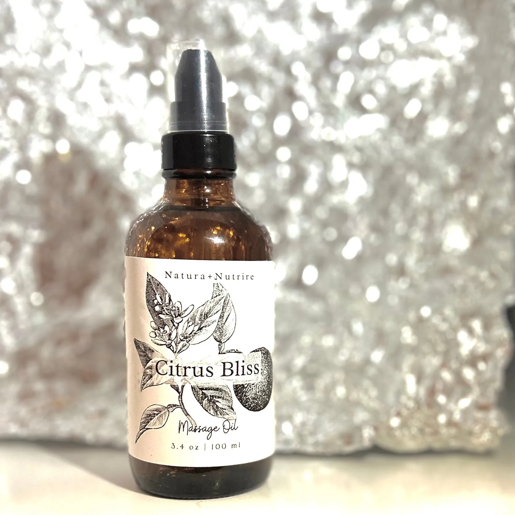 Citrus Bliss Massage Oil | 4oz