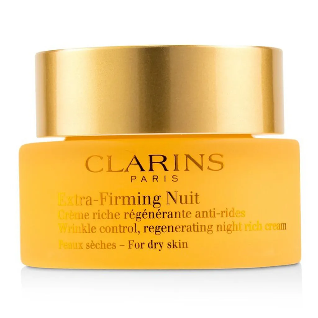 CLARINS - Extra-Firming Nuit Wrinkle Control, Regenerating Night Rich Cream - For Dry Skin