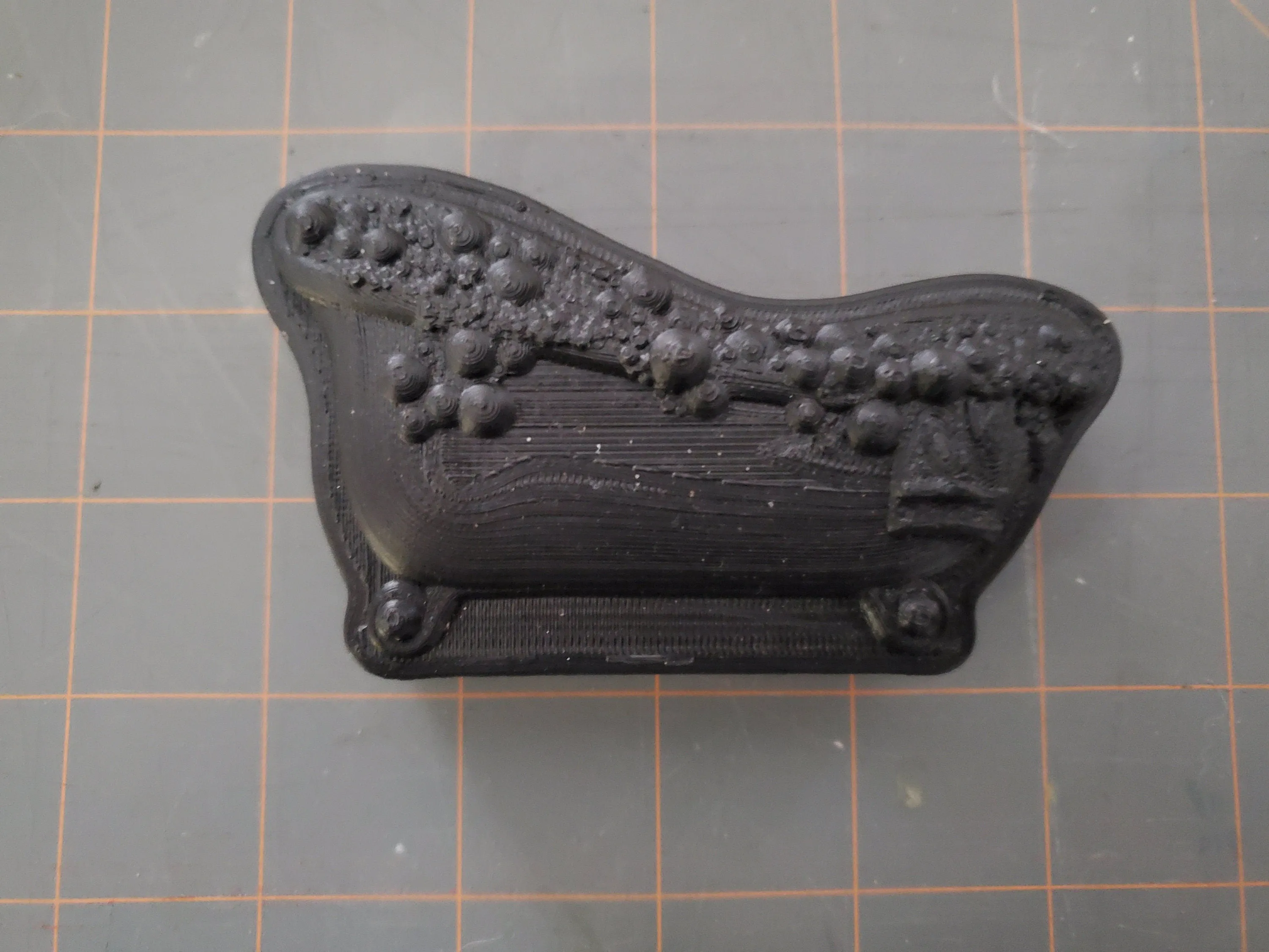 Claw Foot Tub Plastic Mold or Silicone mold, bath bomb mold, soap mold, spa mold, resin mold, bath tub mold, chocolate mold, bubble bath
