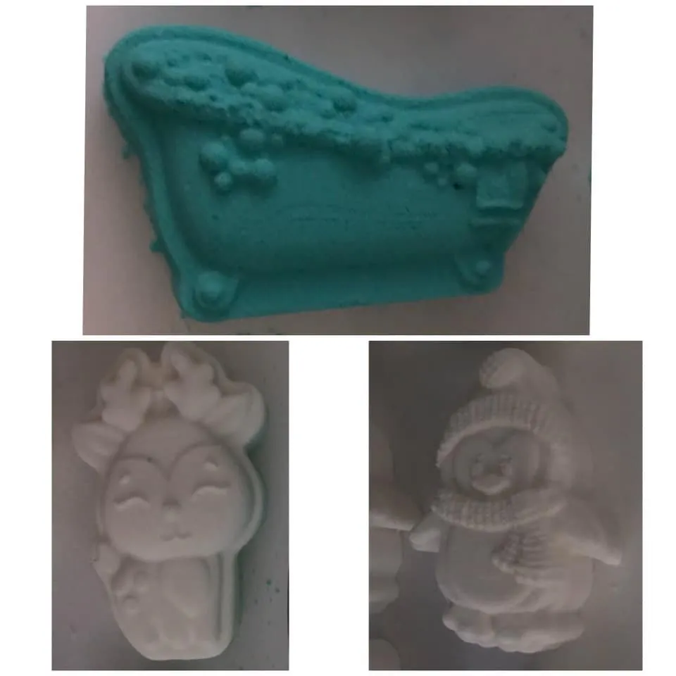 Claw Foot Tub Plastic Mold or Silicone mold, bath bomb mold, soap mold, spa mold, resin mold, bath tub mold, chocolate mold, bubble bath