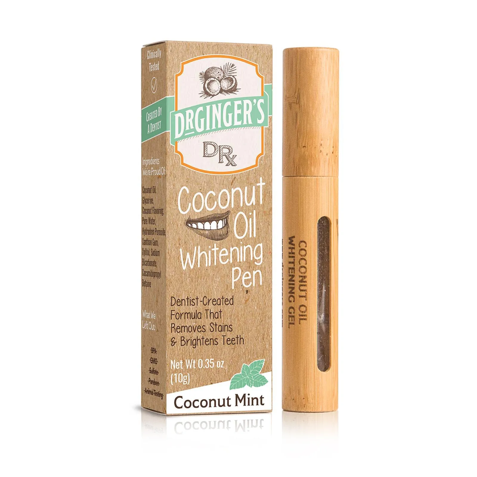 Coconut Oil Tooth Whitening Pen | 0.35 oz
