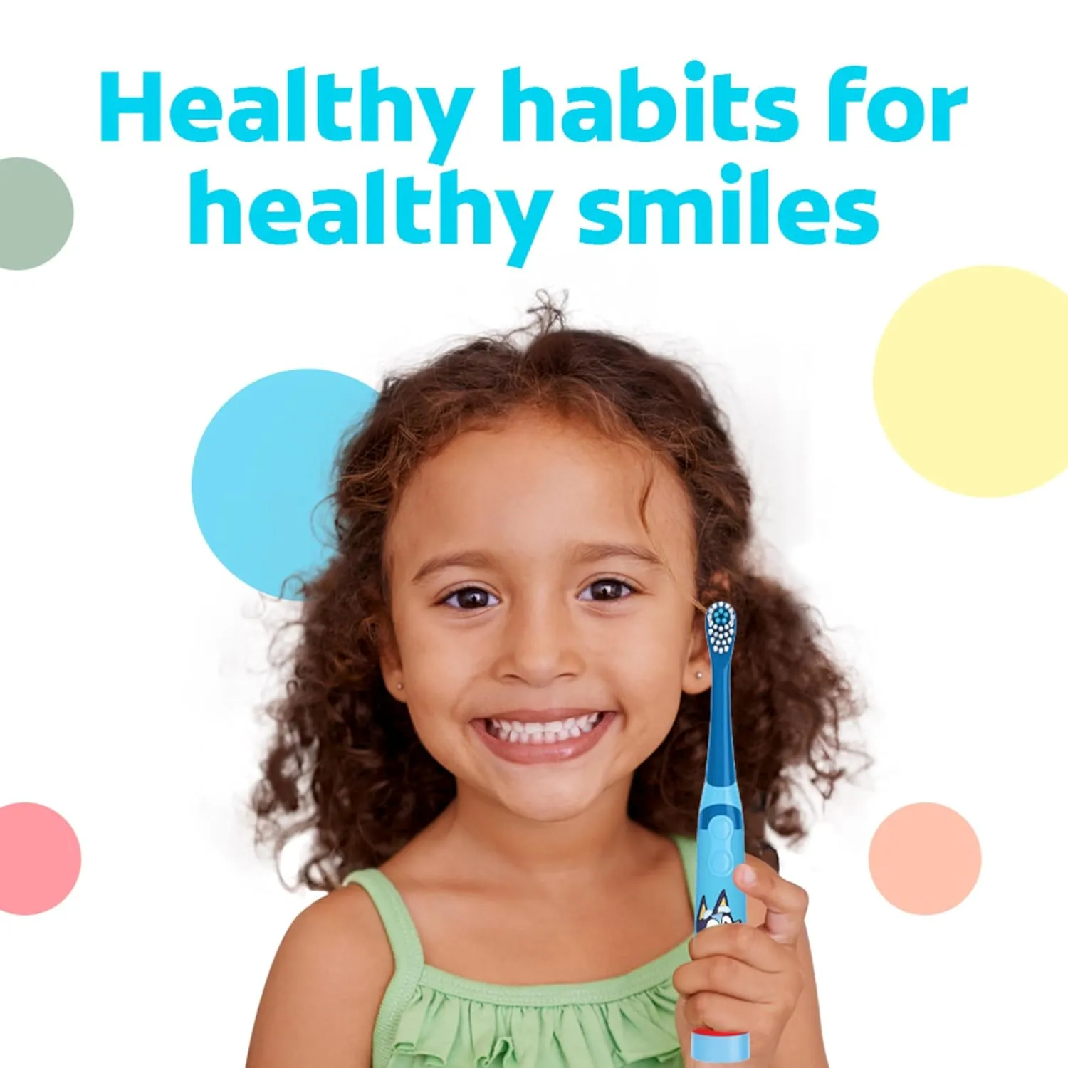 Colgate Kids Bluey Toothpaste with Fluoride, Fights Cavities, Mild Fruit Flavor, Sugar Free, 4.6 Oz Tube