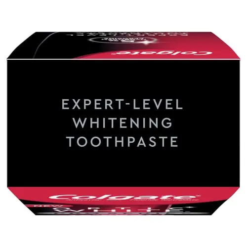 Colgate Optic White Pro Series Whitening Toothpaste with 5% Hydrogen Peroxide, Stain Prevention, 3 oz Tube, 2 Pack