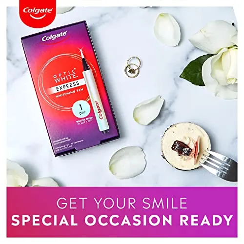 Colgate Optic White Teeth Whitening Pen, 35 Treatments