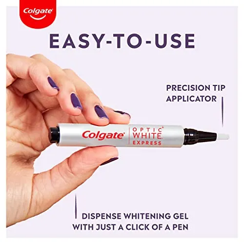 Colgate Optic White Teeth Whitening Pen, 35 Treatments