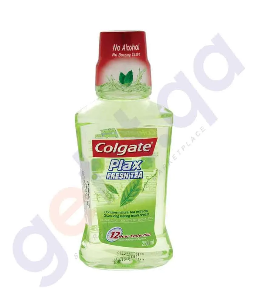 COLGATE PLAX 250ML FRESH TEA MOUTHWASH