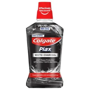Colgate Plax Mouthwash White   Charcoal 500 ml