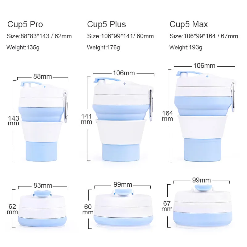 Collapsible Travel Mug | Silicone Travel Mug