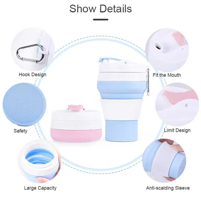 Collapsible Travel Mug | Silicone Travel Mug