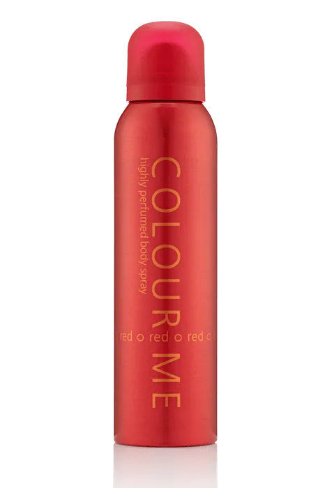COLOUR ME BODY SPRAY RED 150ML