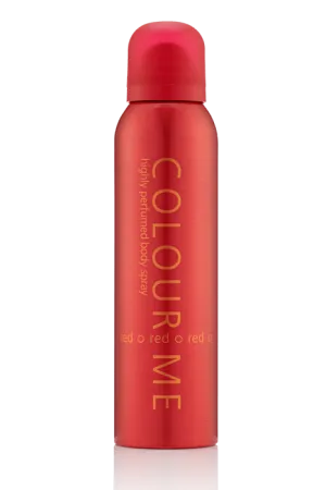 COLOUR ME BODY SPRAY RED 150ML