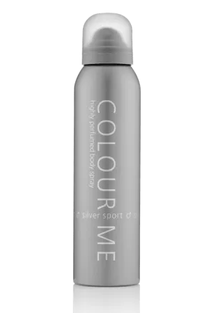 COLOUR ME BODY SPRAY SILVER SPORT 150ML