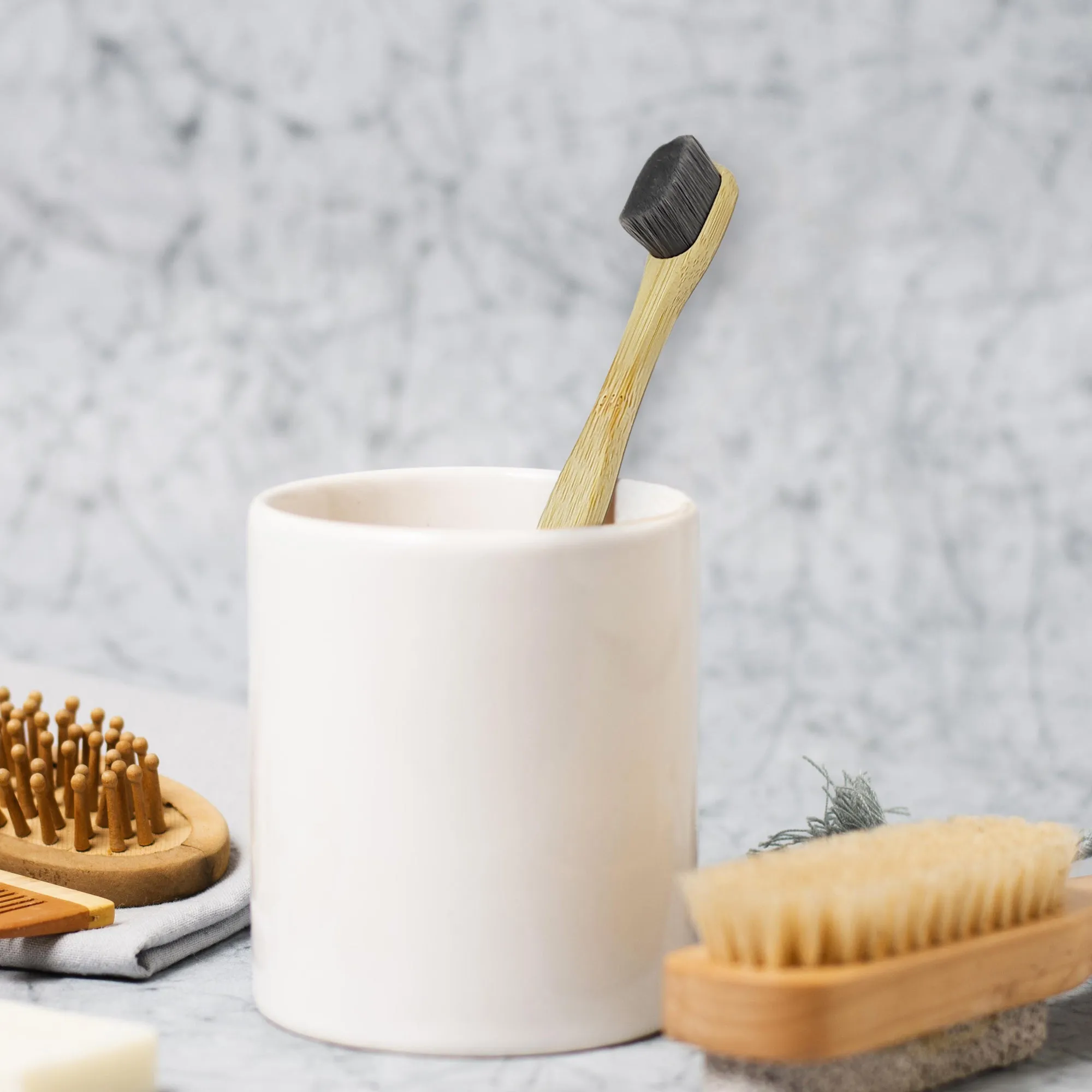 Comet Busters Eco Friendly Bamboo Nano Nebula Toothbrush for Sensitive Gums (HA178)
