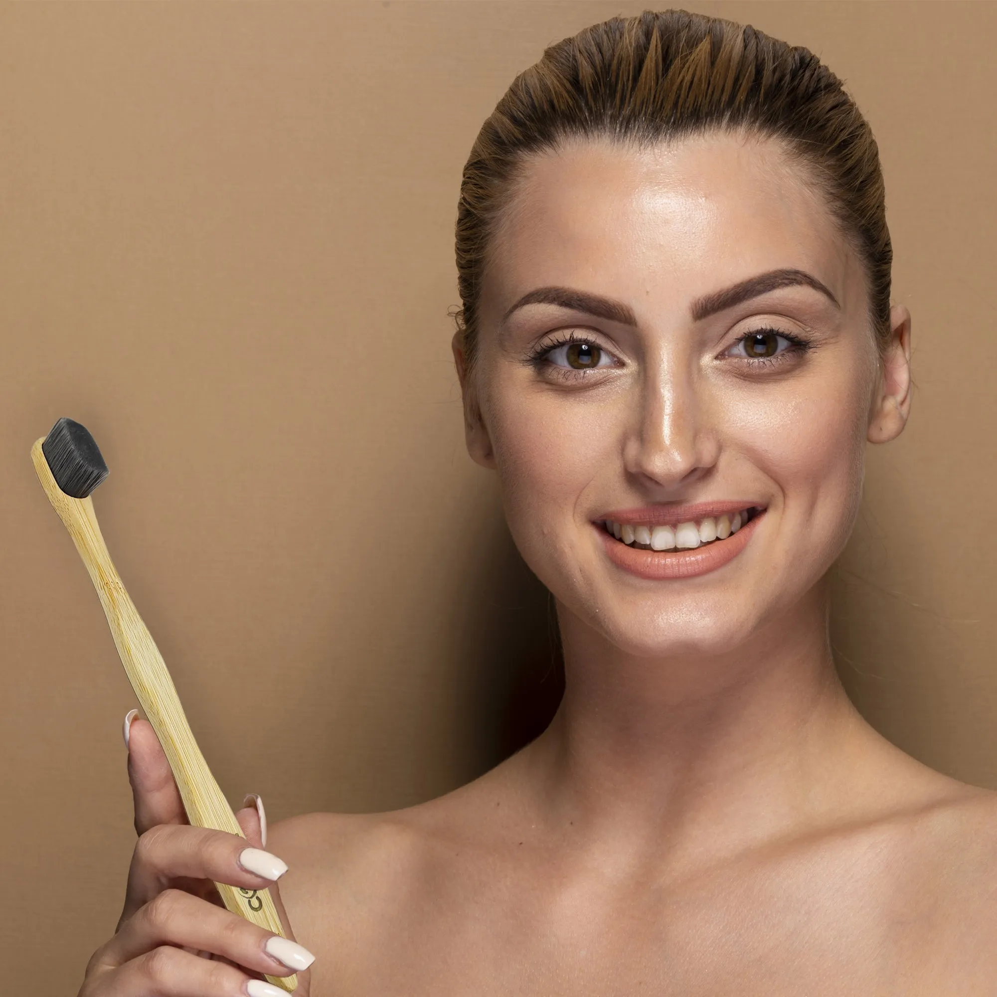 Comet Busters Eco Friendly Bamboo Nano Nebula Toothbrush for Sensitive Gums (HA178)