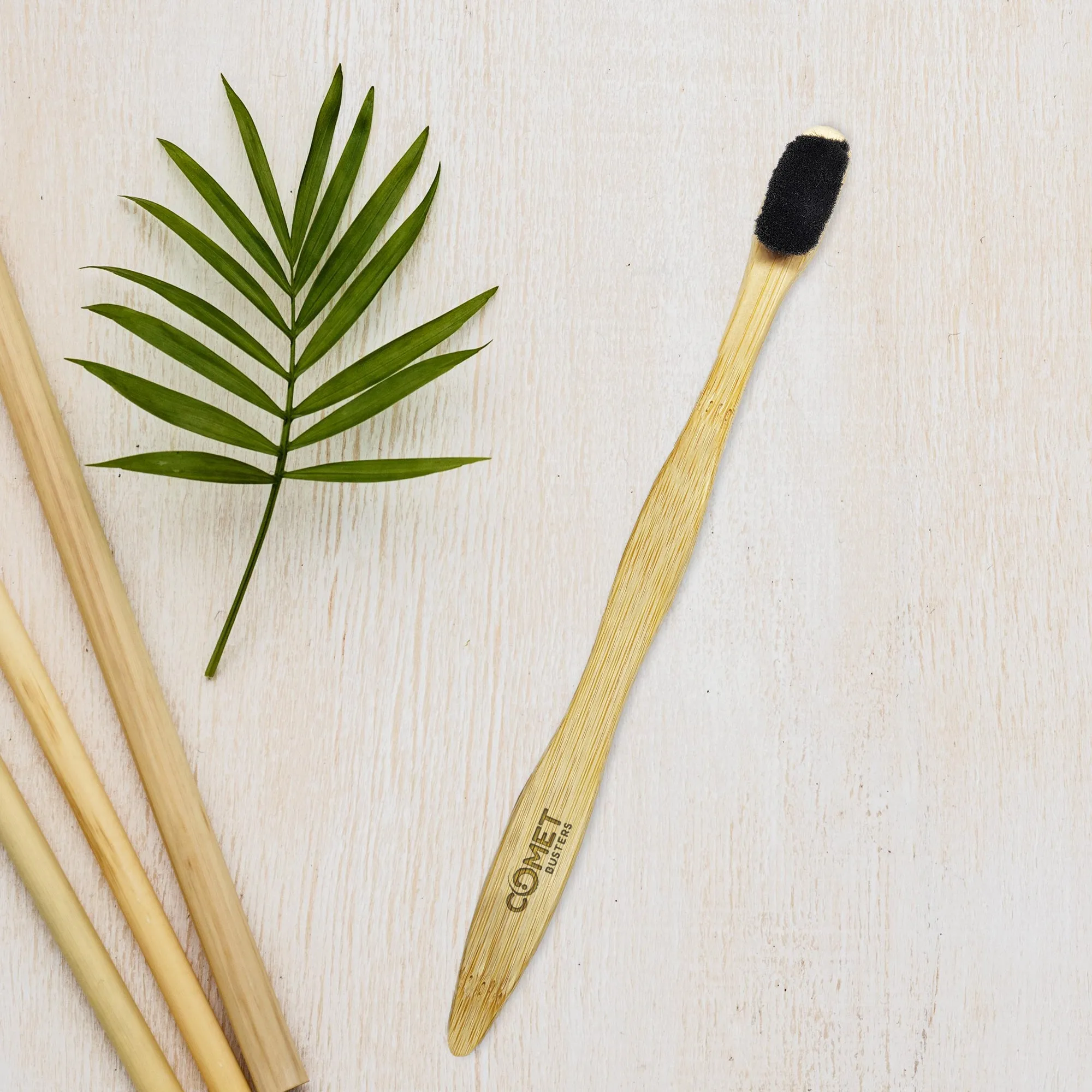 Comet Busters Eco Friendly Bamboo Nano Nebula Toothbrush for Sensitive Gums (HA178)
