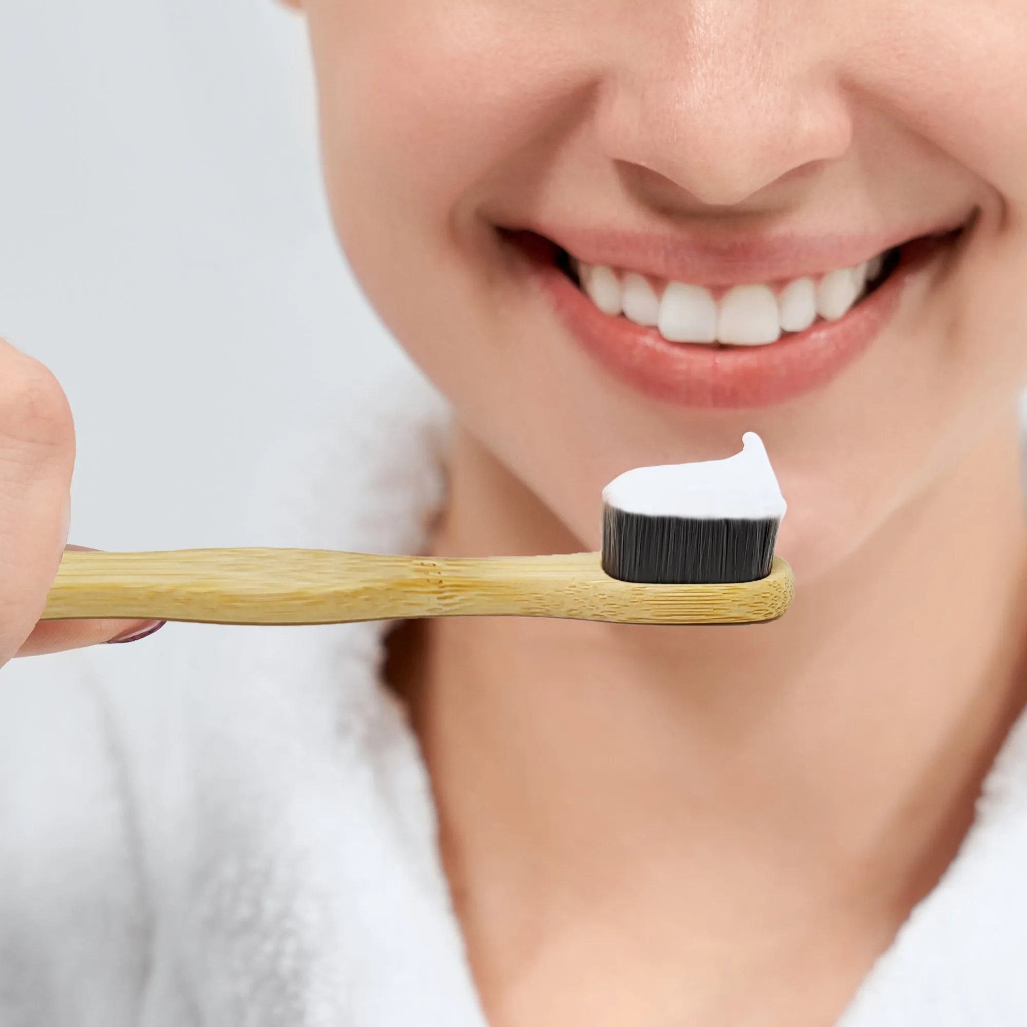 Comet Busters Eco Friendly Bamboo Nano Nebula Toothbrush for Sensitive Gums (HA178)