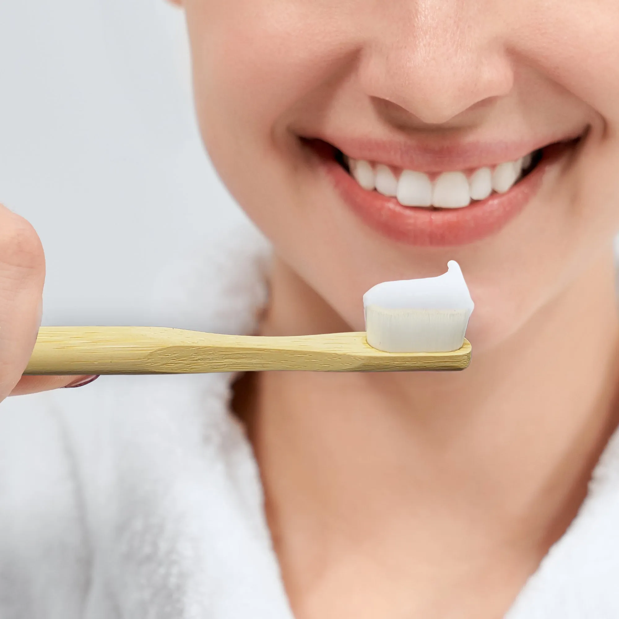 Comet Busters Eco Friendly Bamboo Wheatstraw/Cornstarch/BPC Toothbrush (HA180)