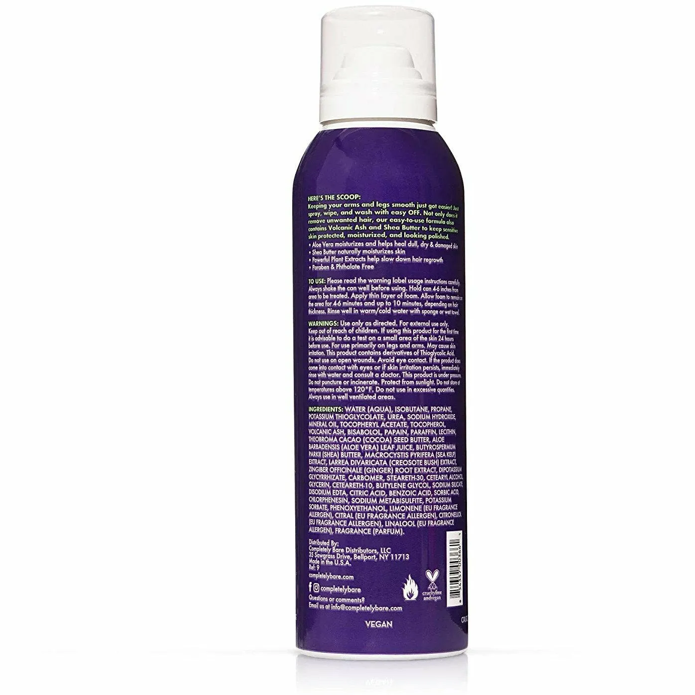 Completely Bare: Easy Off Spray 6oz