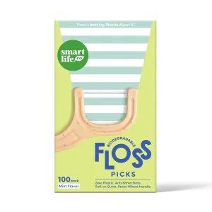 Compostable Dental Floss Picks
