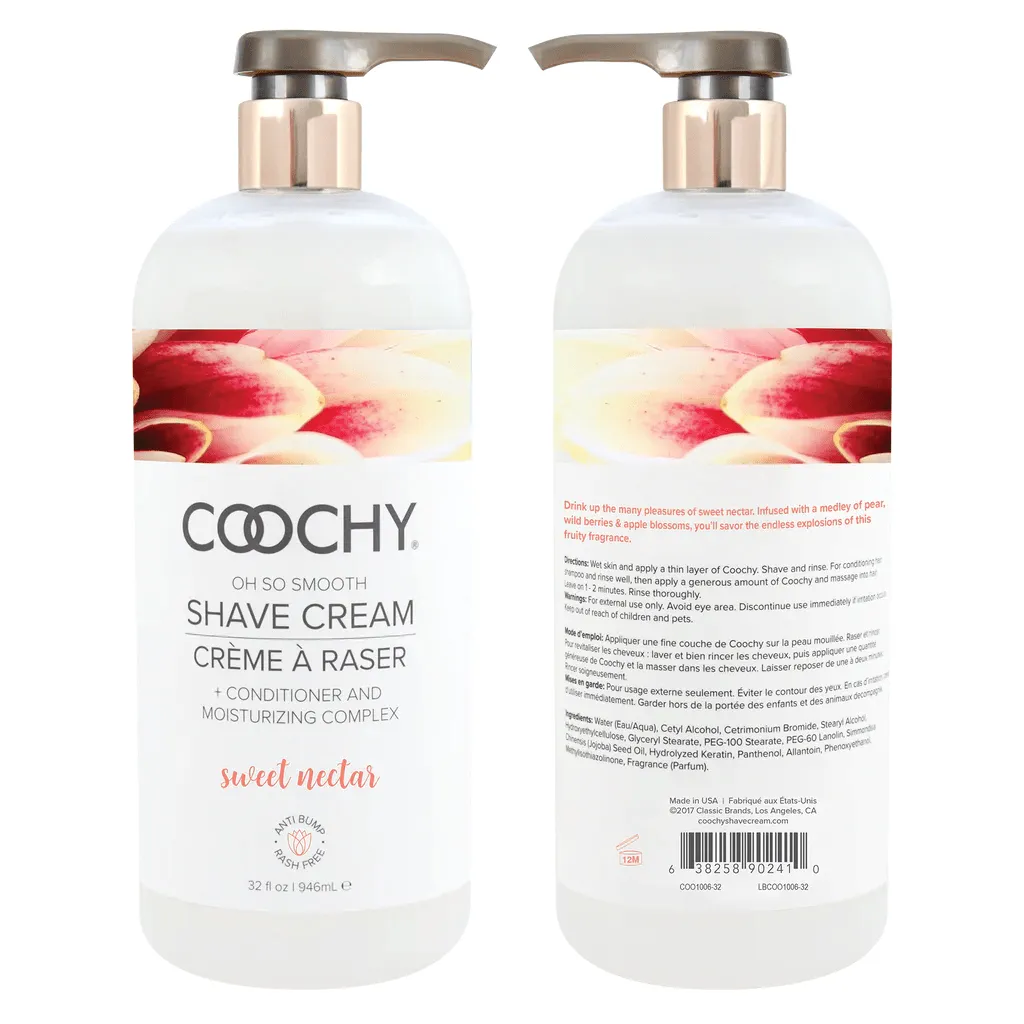 Coochy Cream Sweet Nectar Shave Cream