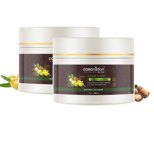 Coronation Herbal Olive and Macadamia Hair Mask