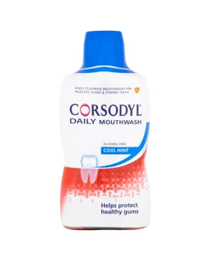 Corsodyl Daily Mouthwash Cool Mint 500ml