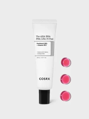 COSRX the AHA BHA PHA LHA 35 peel مقشر الأحماض للبشرة من كوزركس