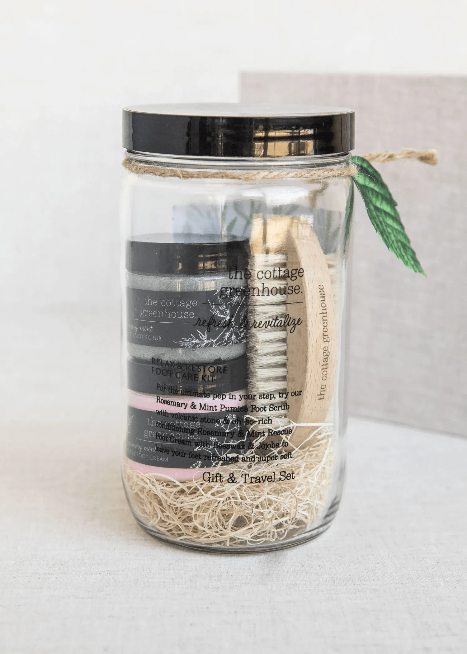Cottage Greenhouse Foot Care Gift Set