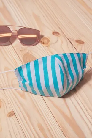 Cotton Printed Face Mask With Filter