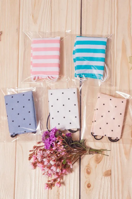 Cotton Printed Face Mask With Filter