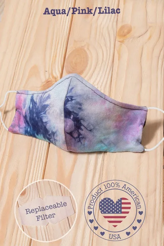 Cotton Printed Face Mask With Filter