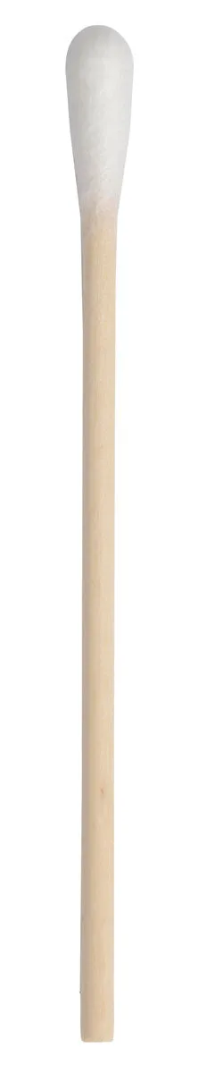 COTTON TIPPED APPLICATORS - SINGLE-END 15.2cm 100/PACKAGE