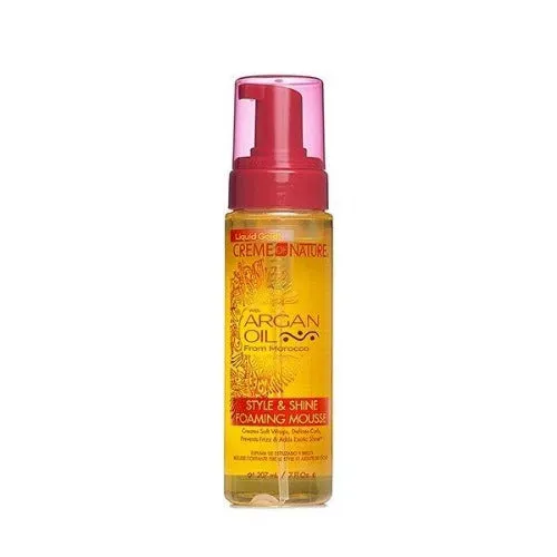 Creme of Nature Style & Shine Foaming Mousse 207g
