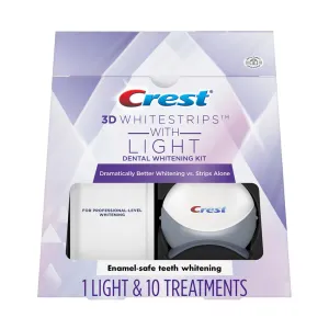 Crest 3D Whitestrips Teeth Whitening Kit, 20 Strips