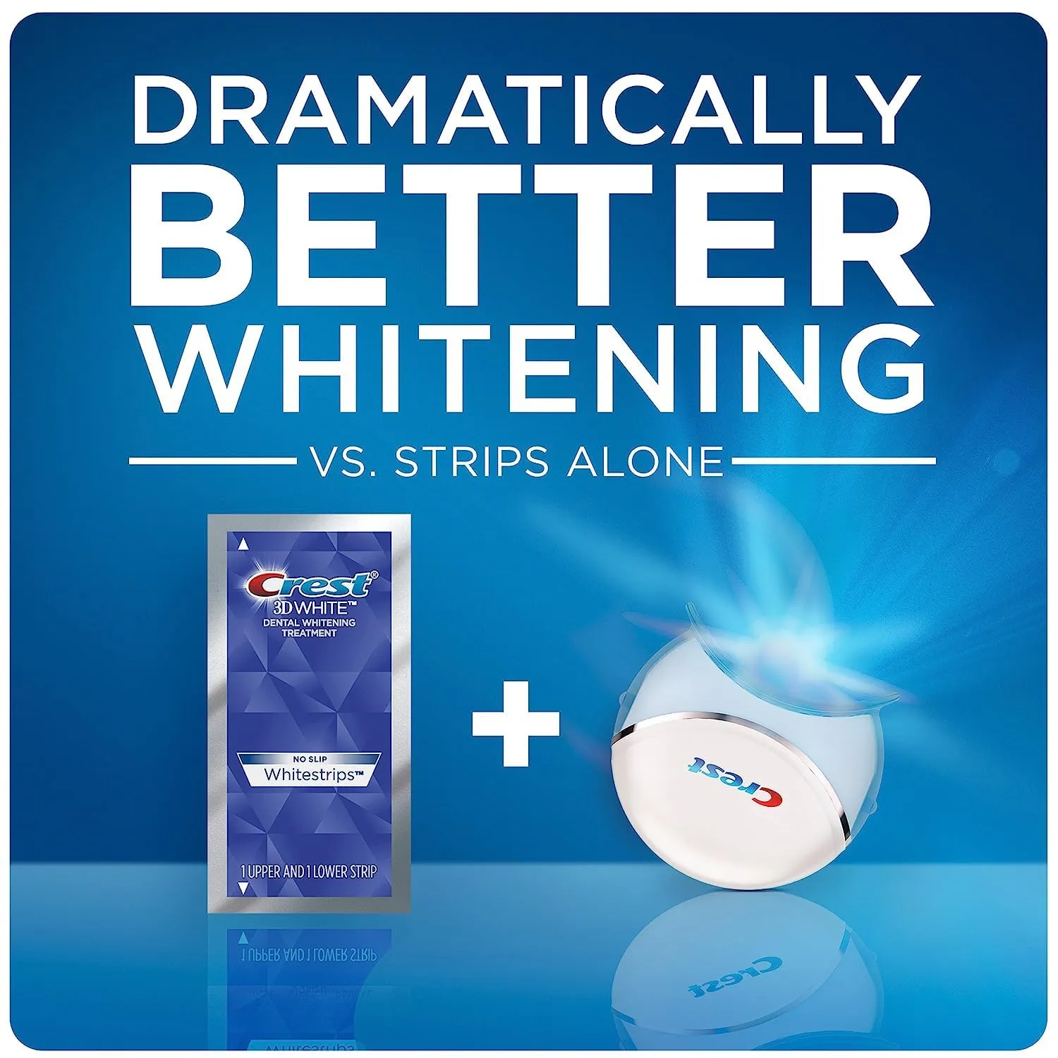 Crest 3D Whitestrips Teeth Whitening Kit, 20 Strips