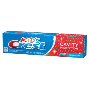 Crest for Kid's Sparkle Fun Flavor Toothpaste 4.6 oz