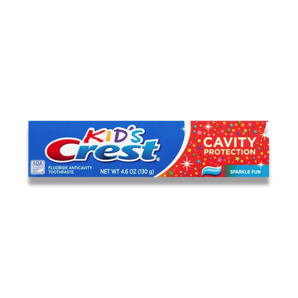 Crest - Kid's Crest Cavity Protection Toothpaste Sparkle Fun -  4.6 Oz - 12 Pack