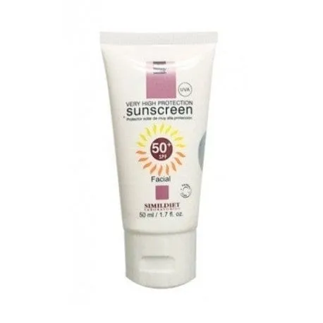 Crème solaire 50  Simildiet