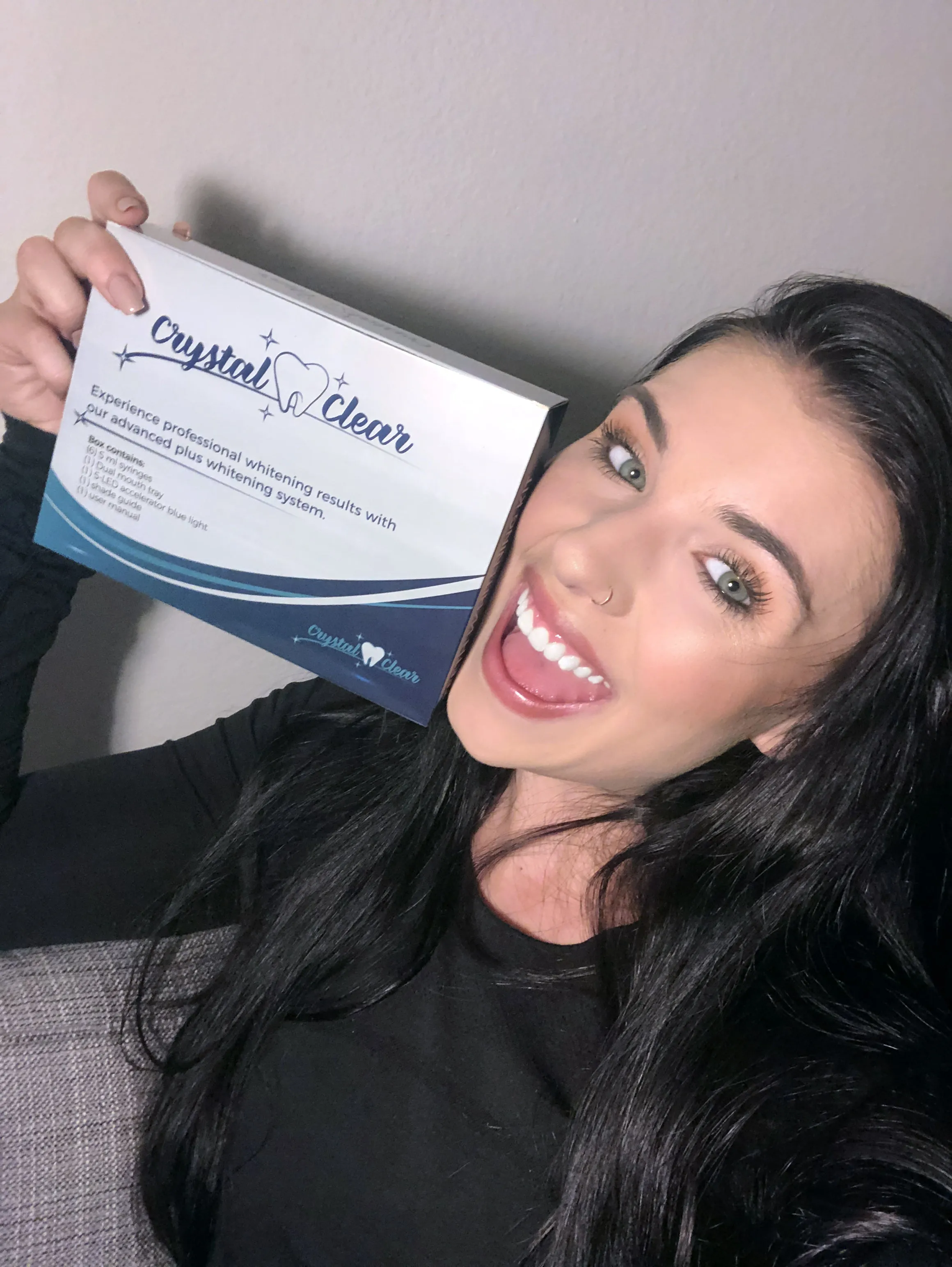 Crystal Clear Teeth Whitening At-Home Teeth Whitening All-in-One Kit