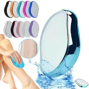 Crystal Magic Epilator for Smooth Skin Painless Hair Removal Stone and Eraser