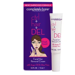 ctrl hair DEL Facial Hair Removal Cream 0.50 oz By Completely Bare