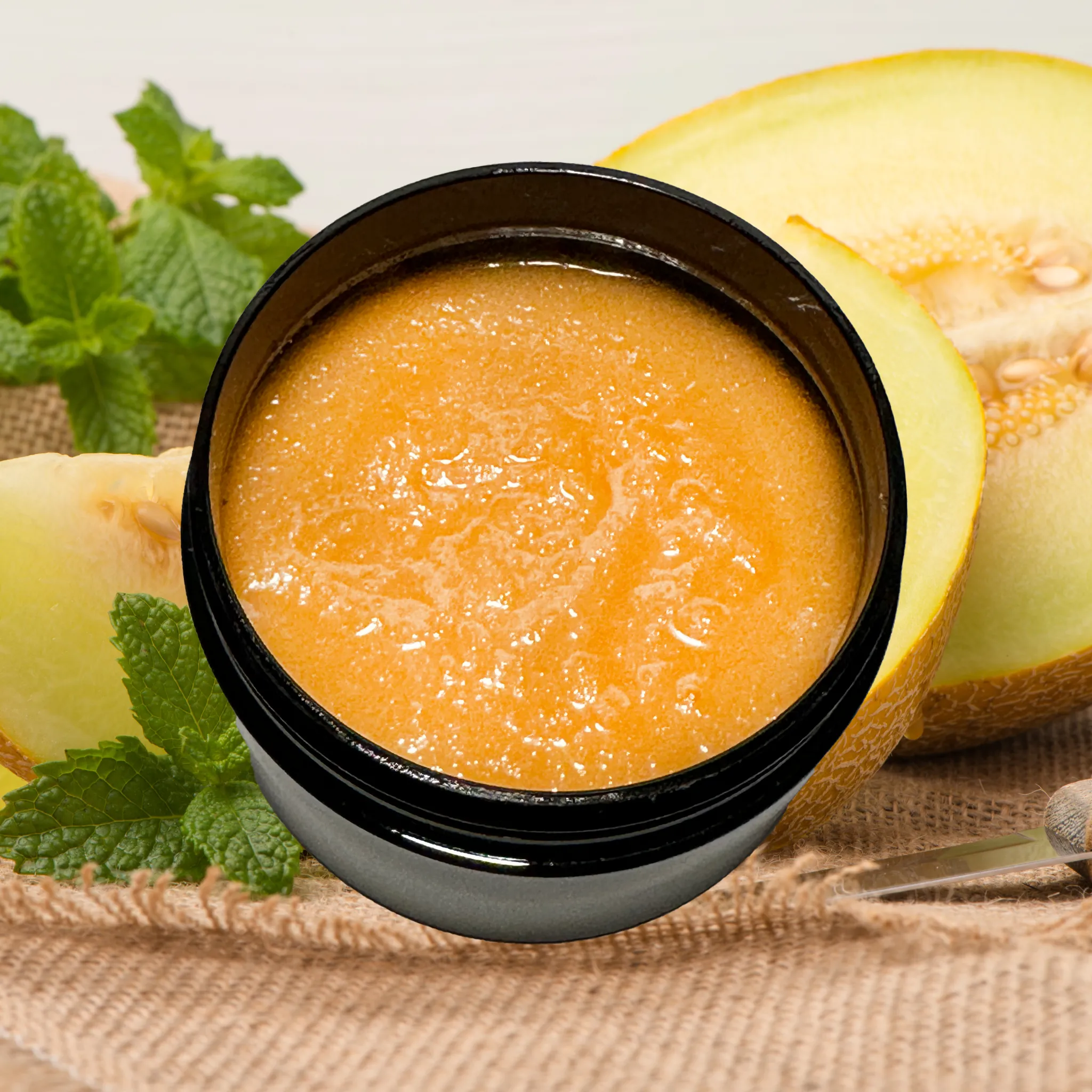 Cucumber Melon Whipped Shea Sugar Scrub Cocoa Butter 4 oz