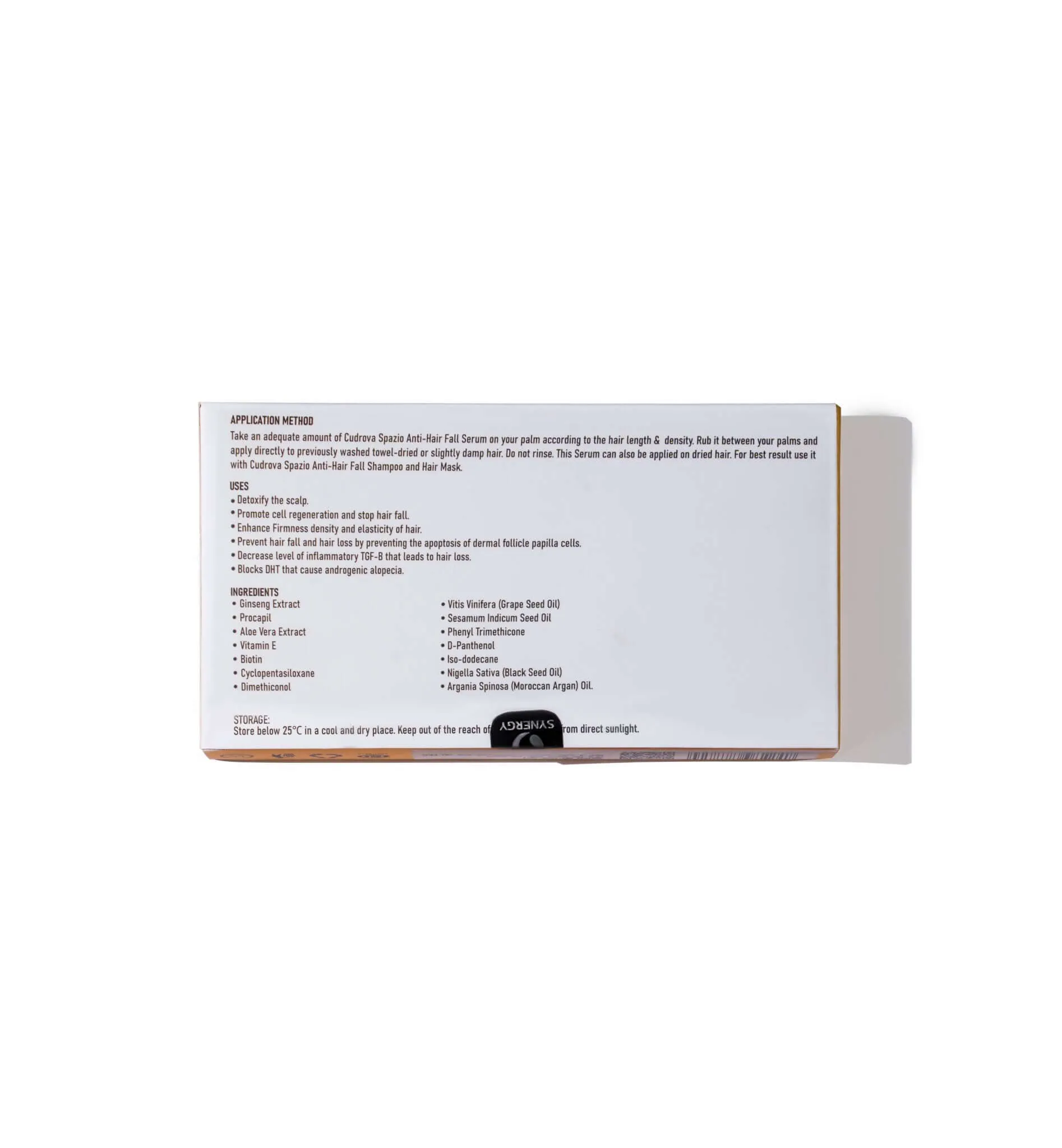 Cudrova Spazio Anti Hair Fall Serum for All Hair Types