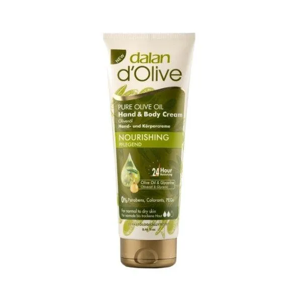 DALAN D`OLIVE NOURISHING NOURRISSANTE HAND & BODY CREAM 250ML