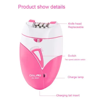 Daling Hair Removal Lady Epilator DL-6032