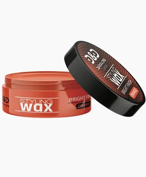 Dapper And Diva  Styling Wax Bright Finish Orange
