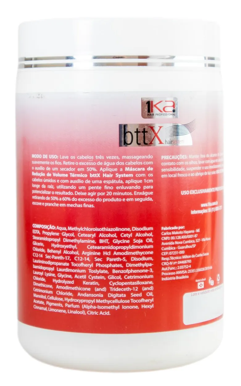Deep Hair Mask  Volume Reduction Mask Hair System 1kg - 1Ka