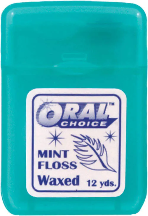 Dental Floss, Mint, Waxed (144/unit), #33321 (A-2)