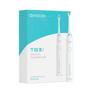 Dentrax Electric Toothbrush, Battery, 2000Mah, Battery Life Up to 280 minutes